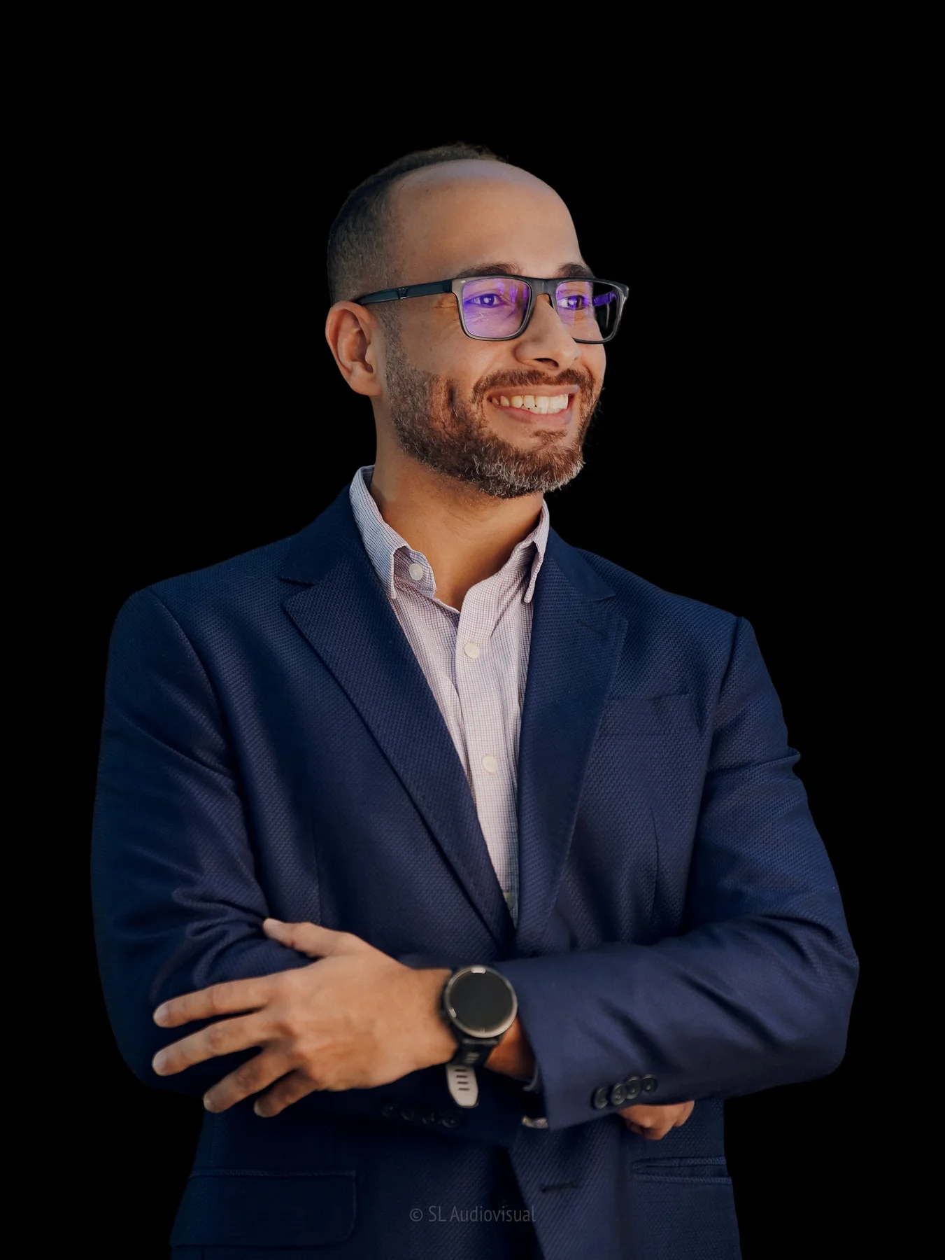 Danilo Neves em retrato profissional sorridente